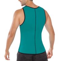 Мужская неопреновая майка для похудения на молнии Hot Shapers Men