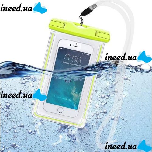 Универсальный водонепроницаемый чехол для телефона и документов Waterproof case, цвета в ассортименте