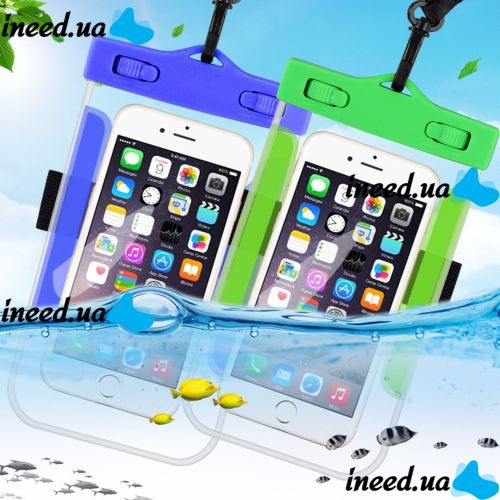 Универсальный водонепроницаемый чехол для телефона и документов Waterproof case, цвета в ассортименте