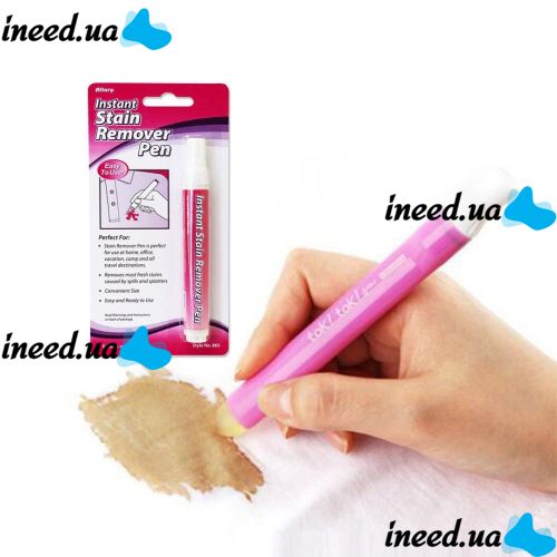 Карандаш для удаления пятен Мгновенный пятновыводитель Instant Stain Remover Pen