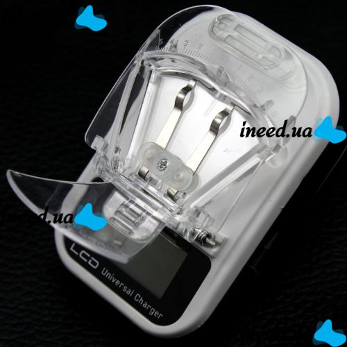 Универсальное зарядное устройство Жабка HY02 с LCD дисплеем и USB для зарядки съемных аккумуляторов