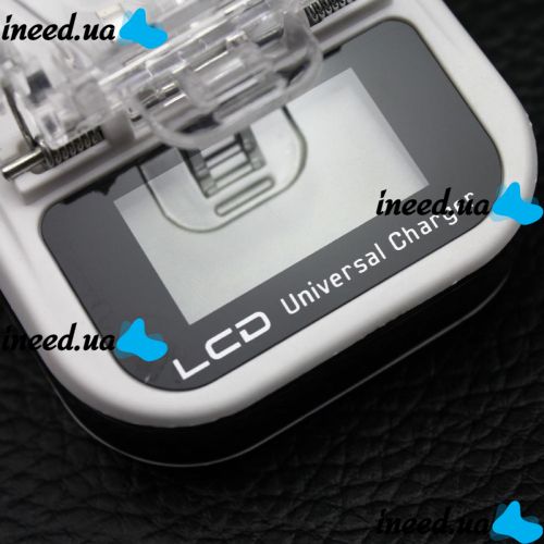 Универсальное зарядное устройство Жабка HY02 с LCD дисплеем и USB для зарядки съемных аккумуляторов