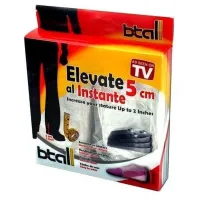 Ортопедический супинатор стельки Elevate Al Instance для пятки 5 см, Силиконовые полустельки под пятку, Подпяточник для увеличения роста из силикона