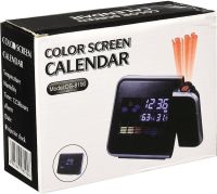 Настольные часы с проектором времени Kronos DS-8190 метеостанция  Color Screen Calendar