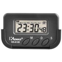 Kenko KK-613D Electronic Car Clock with Alarm Clock and Stopwatch