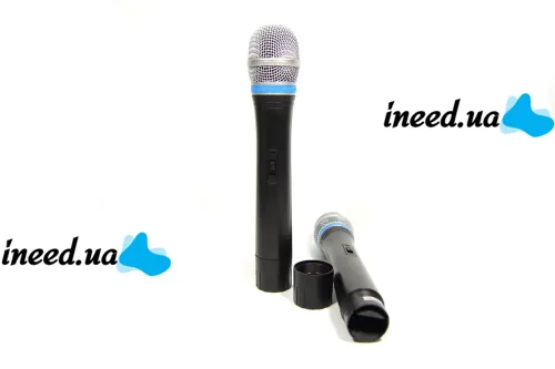 Беспроводной комплект из 2-х микрофонов Sennheiser EW-100 радиосистема два радиомикрофона и база
