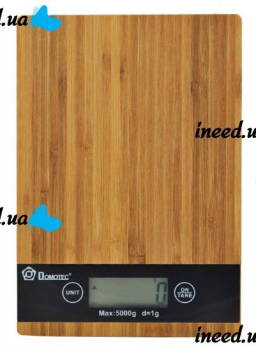 Кухонные электронные деревянные весы Domotec MS-A до 5кг KE-A MX-406