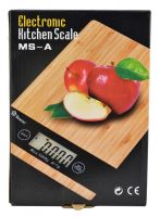 Кухонные электронные деревянные весы Domotec MS-A до 5кг KE-A MX-406