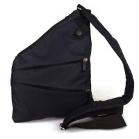 Тактическая нагрудная сумка мессенджер Cross Body однолямочная, Водонепроницаемая мужская барсетка через плечо, Сумка Кросс боди, Черная