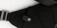 Тактическая нагрудная сумка мессенджер Cross Body однолямочная, Водонепроницаемая мужская барсетка через плечо, Сумка Кросс боди, Черная