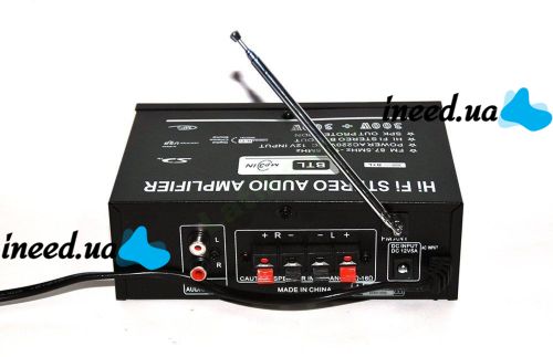 Усилитель звука UKC Xplod AK-699D с Bluetooth и пультом 600W MP3 FM 220v 12v Стерео усилитель в машину