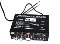 Усилитель звука UKC Xplod AK-699D с Bluetooth и пультом 600W MP3 FM 220v 12v Стерео усилитель в машину