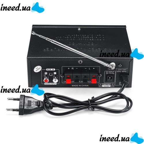 Усилитель звука UKC Xplod AK-699D с Bluetooth и пультом 600W MP3 FM 220v 12v Стерео усилитель в машину