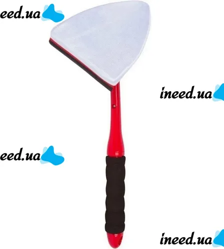 Universal Brush Pane DR by Fuller Brush for Washing windows and glasses with a telescopic handle, Brush scraper for cleaning mirrors with nozzles Red