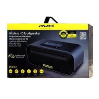 Portable Bluetooth Speaker Awei Y600 Black, Black