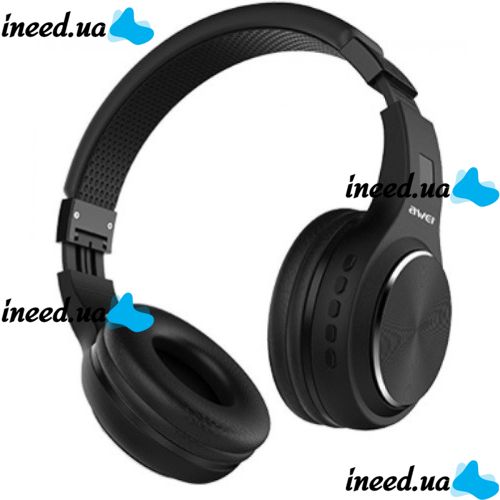 Awei A600BL Wireless Bluetooth Headphones Black, Black