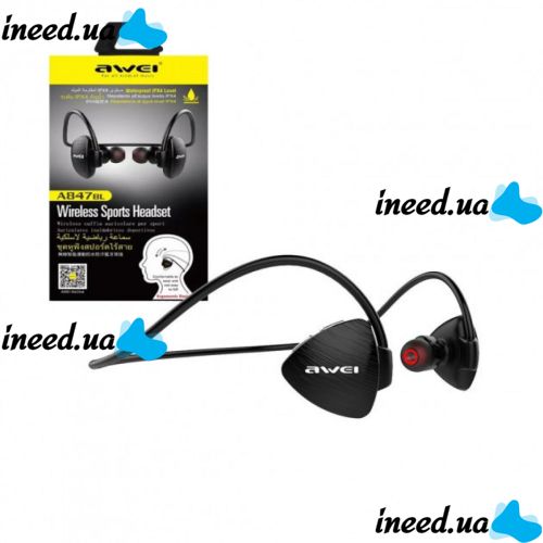 Беспроводные Bluetooth наушники Awei A847BL / A840BL Black, черные