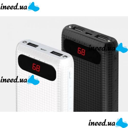 Портативное зарядное Power Bank Awei P70K 20000 mAh Black, черные