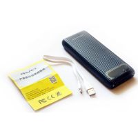 Портативное зарядное Power Bank Awei P70K 20000 mAh Black, черные