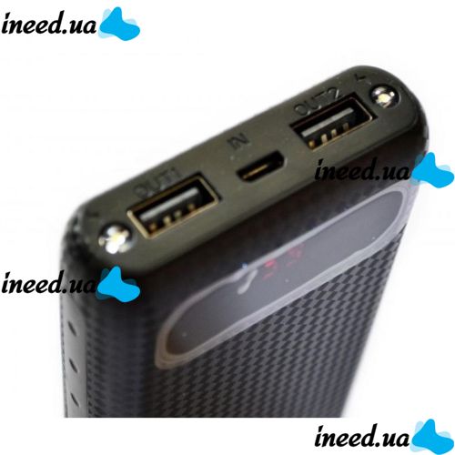Портативное зарядное Power Bank Awei P70K 20000 mAh Black, черные