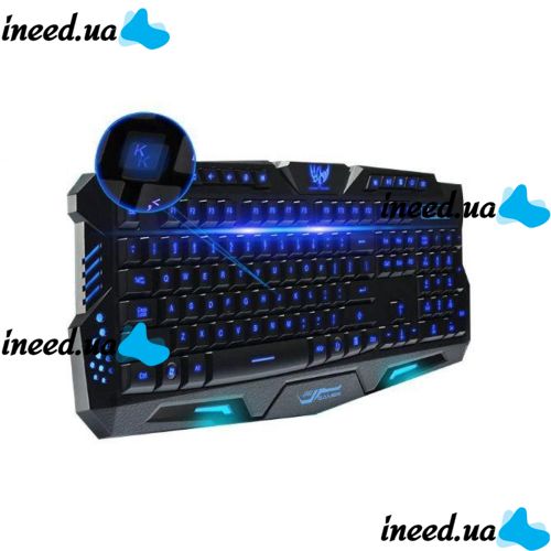 Игровая клавиатура с LED подсветкой Keyboard AMS M200 / A878