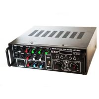 Стерео усилитель мощности звука UKC PA-329BT 240W с караоке и Bluetooth