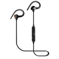Беспроводные спортивные Bluetooth наушники Awei A620BL Black, черные с креплением на ухо
