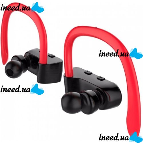 Беспроводные Bluetooth наушники Awei T2 Red, красные