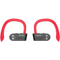 Беспроводные Bluetooth наушники Awei T2 Red, красные