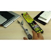 Кабель, шнур Awei CL-930C 2 в 1 Lightning и Micro USB, серебристый