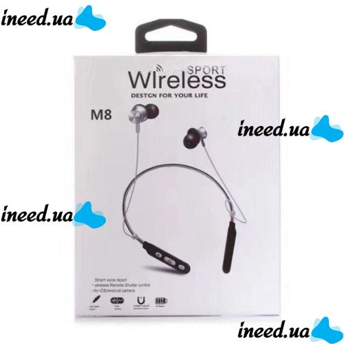 Беспроводные Bluetooth наушники Sport Wireless M8