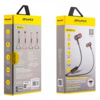 Беспроводные Bluetooth наушники Awei B922BL Black, черные