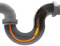 Прилад для прочищення труб каналізації the drain Weasel Plus 360 Easy Spin, інструмент гнучкий трос для чищення засмічень 360 Easy Spin до 50 см 2 шт