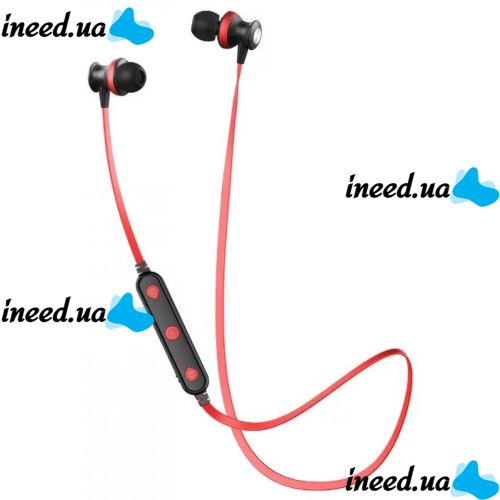 Беспроводные Bluetooth наушники Awei B990BL Red, красные