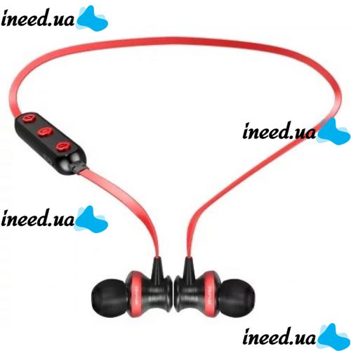 Беспроводные Bluetooth наушники Awei B990BL Red, красные