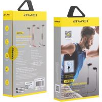 Беспроводные Bluetooth наушники Awei B990BL Red, красные