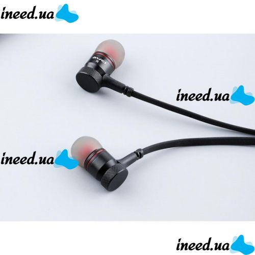 Wireless Bluetooth Sport Headphones Awei G10BL Black, Black