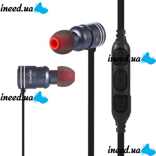 Беспроводные Bluetooth наушники Awei AK4 Black, черные