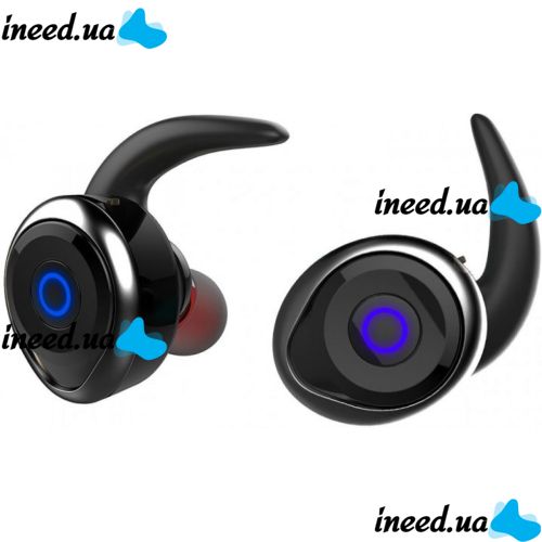 Беспроводные Bluetooth наушники Awei T1 Twins Earphones Black, черные