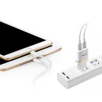 USB Сетевой адаптер Awei C-930 на  2 USB 5V, 2.1A от сети 220V