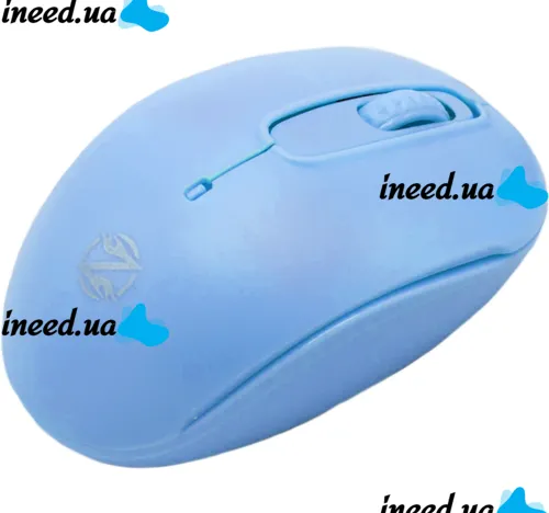 Беспроводная Bluetooth мышка ZornWee W110 Blue для компьютера и ноутбука, Игровая компьютерная блютуз мышь 2.4GHZ USB для ПК от батареек Синяя