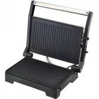 Electric grill Domotec MS-7708 1000W contact clamping electric grill for meat and vegetables, sandwich maker, sandwich maker with non-stick coating