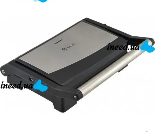Electric grill Domotec MS-7708 1000W contact clamping electric grill for meat and vegetables, sandwich maker, sandwich maker with non-stick coating