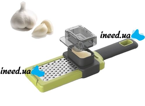 Ручная терка для чеснока Functional Kitchen Gardget, Ручной кухонный измельчитель, чесночница, измельчитель-терка, давилка, прес, сыра шоколада
