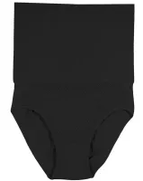 Женские корректирующие трусики Spanx Higher Power шорты с завышенной высокой талией, Утягивающие бесшовные трусы для бедер с высокой посадкой Черные
