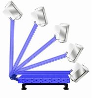 Trade reinforced scales up to 300 kg Domotec Fold 40X50 300kg with an iron head, Trade floor scales Spartak, Matrix MX-423 350 kg