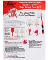 Universal Brush Pane DR by Fuller Brush for Washing windows and glasses with a telescopic handle, Brush scraper for cleaning mirrors with nozzles Red