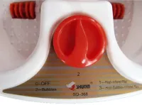 Гидромассажная ванна для ног и стоп Multifunction Footbath Massager SQ-368, электрическая массажная ванночка, ванна-массажер с эффектом джакузи