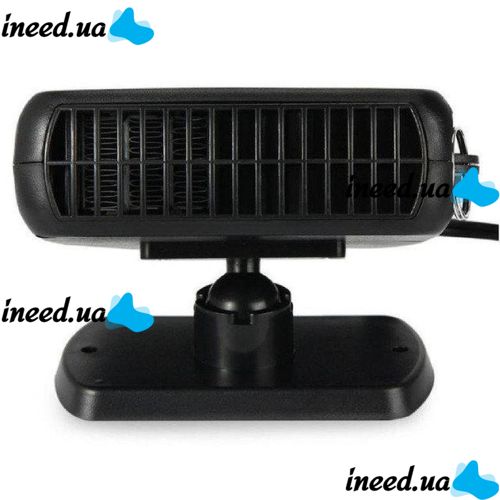 Автомобильный обогреватель салона от прикуривателя Auto Heater HJ-703 Fan 12 volt DC 200W авто дуйка, Тепловентилятор автодуйка 200 Вт Черный