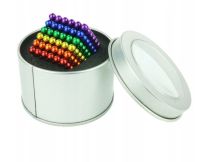 Цветной Неокуб радуга Оригинал Neocube Rainbow mix colour 216 шариков 5мм в боксе